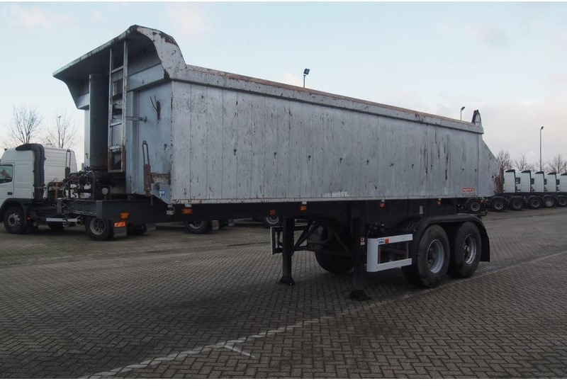 Tipper semi-trailer Langendorf 21.5 cub in steel: picture 10