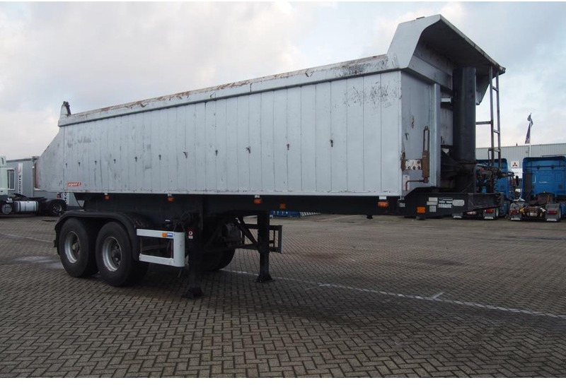 Tipper semi-trailer Langendorf 21.5 cub in steel: picture 2