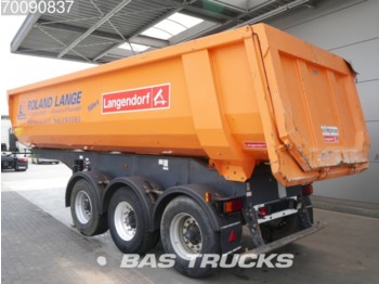 Tipper semi-trailer Langendorf 25m3 Stahl Liftachse SKS-HS24/29: picture 1
