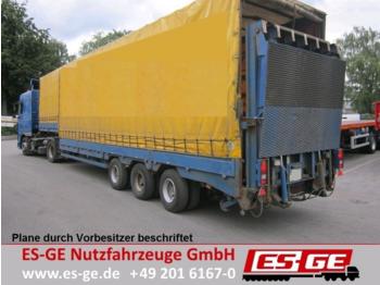 Low loader semi-trailer Langendorf 3-Achs-Satteltieflader - einteilige Rampe: picture 1