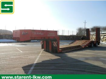 Low loader semi-trailer Langendorf SATBUE 20/23, 2-achser Tieflader: picture 1
