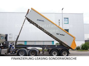 Tipper semi-trailer Langendorf SKA 18/28 Alukastenmulde Rollplane Luftgefedert: picture 1