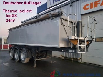 Tipper semi-trailer Langendorf SKA 24/30 IsoXX 24m³Alu Thermoisoliert Liftachse: picture 1