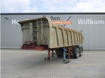 Tipper semi-trailer Langendorf SKS18/24 Auflieger*21m³*Stahl*Trommel*BPW Achsen: picture 1