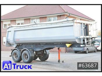 Tipper semi-trailer Langendorf SKS-HS Kippmulde ca.26m³, Stahl, Rollplane,: picture 1