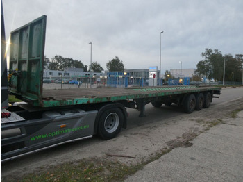 Dropside/ Flatbed semi-trailer Lecitrailer 3E20BDP / COIL / COILMULDE / FOSSE Á BOBINE / Containertransport: picture 2