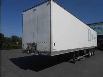Closed box semi-trailer Lecitrailer 3 axles - drum brakes/tambour: picture 1