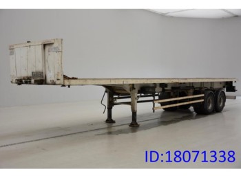 Container transporter/ Swap body semi-trailer Lecitrailer Plateau twistlocks: picture 1