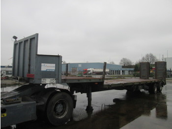 Low loader semi-trailer Lecitrailer SR2E Uitschuifbaar: picture 1
