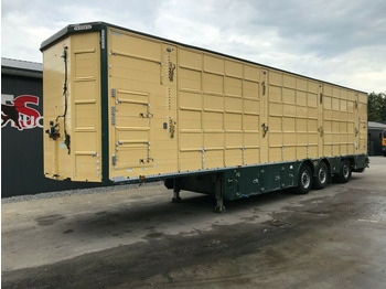 Pezzaioli SBA 63/3.Stock, Aggregat, Hubdach, Tränke  - Livestock semi-trailer