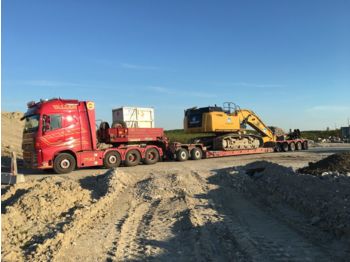 Low loader semi-trailer Faymonville 2+5 variomax tiefbett