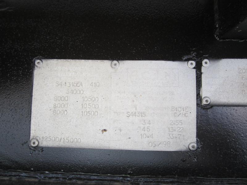 Low loader semi-trailer ACTM nc