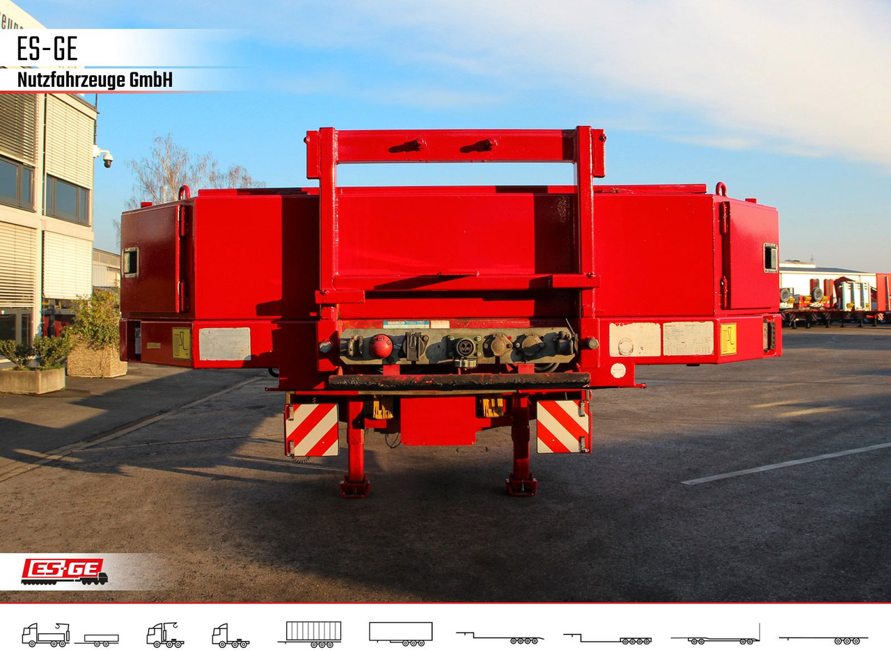 Low loader semi-trailer Broshuis 6-Achs-Satteltieflader - teleskopierbar