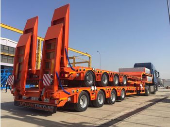 Low loader semi-trailer CEYLAN EXTENDABLE 4 AXLES