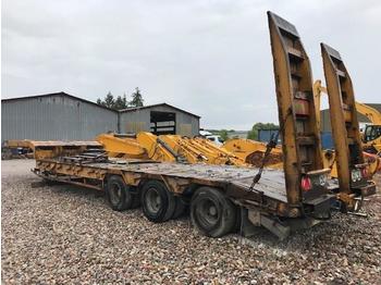 Low loader semi-trailer Demico 3 ESSIEUX