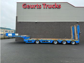 Leasing Faymonville F-S44-1AAA EXTENDABLE SEMI LOWLOADER/DIEPLADER/T  - Low loader semi-trailer