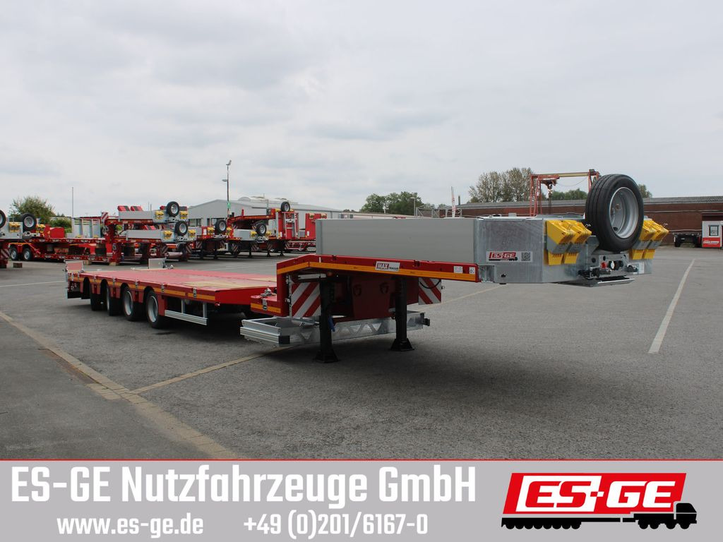 Low loader semi-trailer Faymonville MAX Trailer MAX100 Semi-Tieflader 205er
