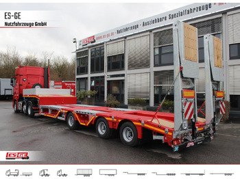 Low loader semi-trailer  Faymonville MAX Trailer MAX100 Semi-Tieflader Radmulden