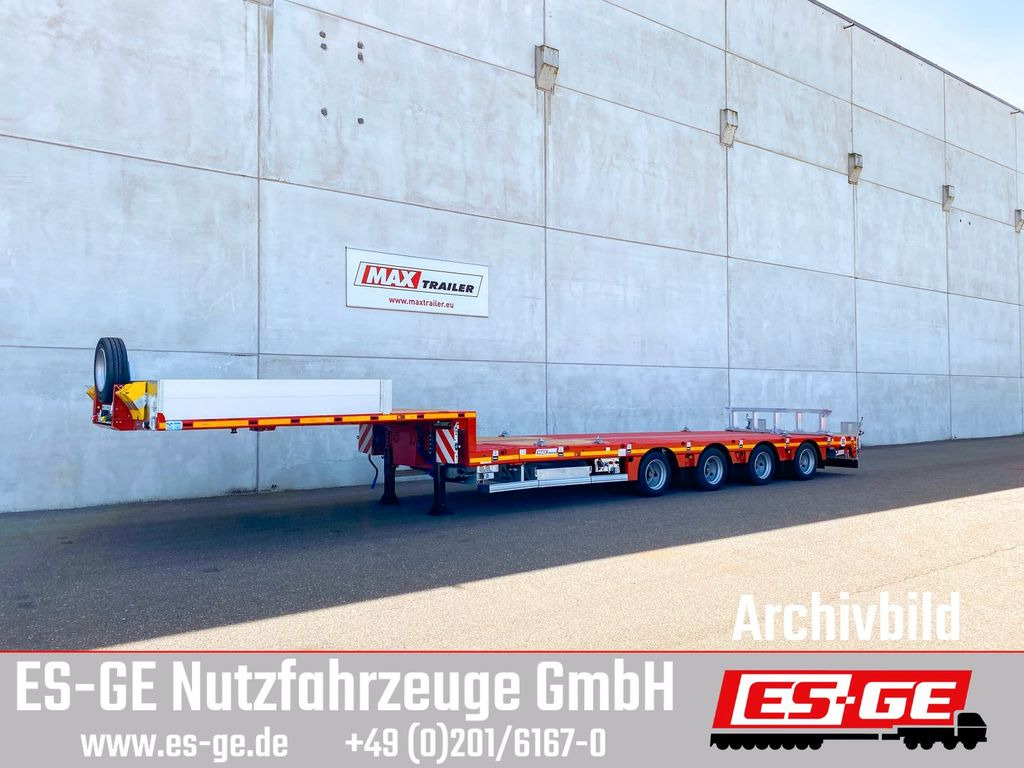 Low loader semi-trailer Faymonville MAX Trailer MAX110 Semi-Tieflader
