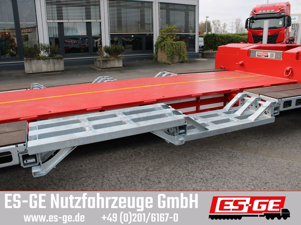 Low loader semi-trailer Faymonville Megamax Tiefbett 2x10 t