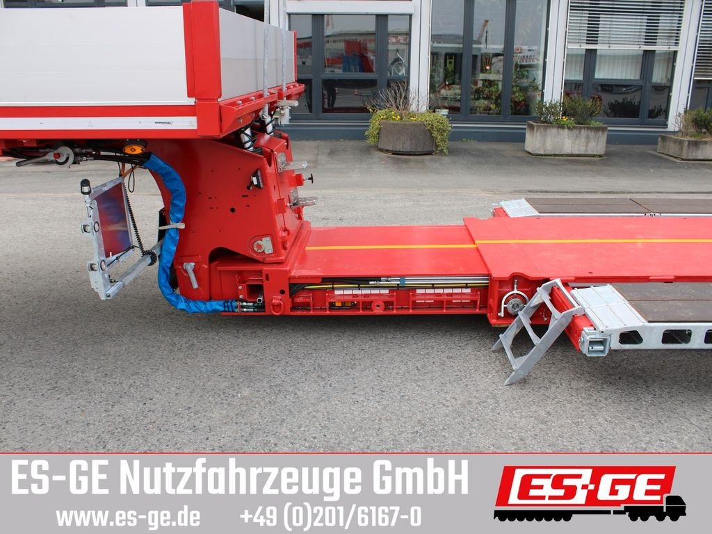 Low loader semi-trailer Faymonville Megamax Tiefbett 2x10 t