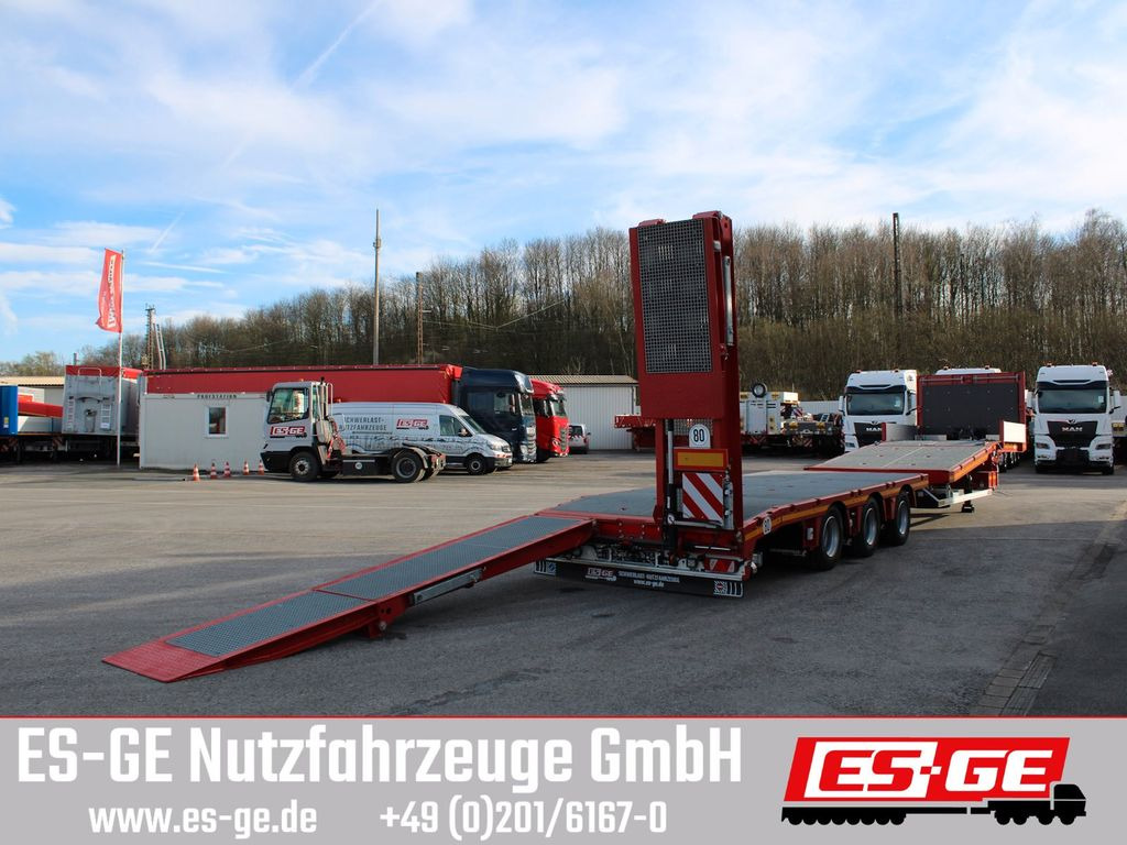 Low loader semi-trailer Faymonville Multimax Plus Satteltieflader Hebebett