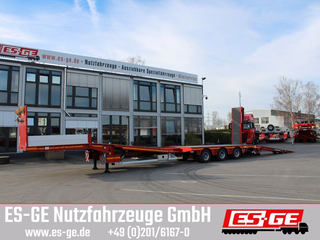 Low loader semi-trailer Faymonville Multimax Plus Satteltieflader Hebebett