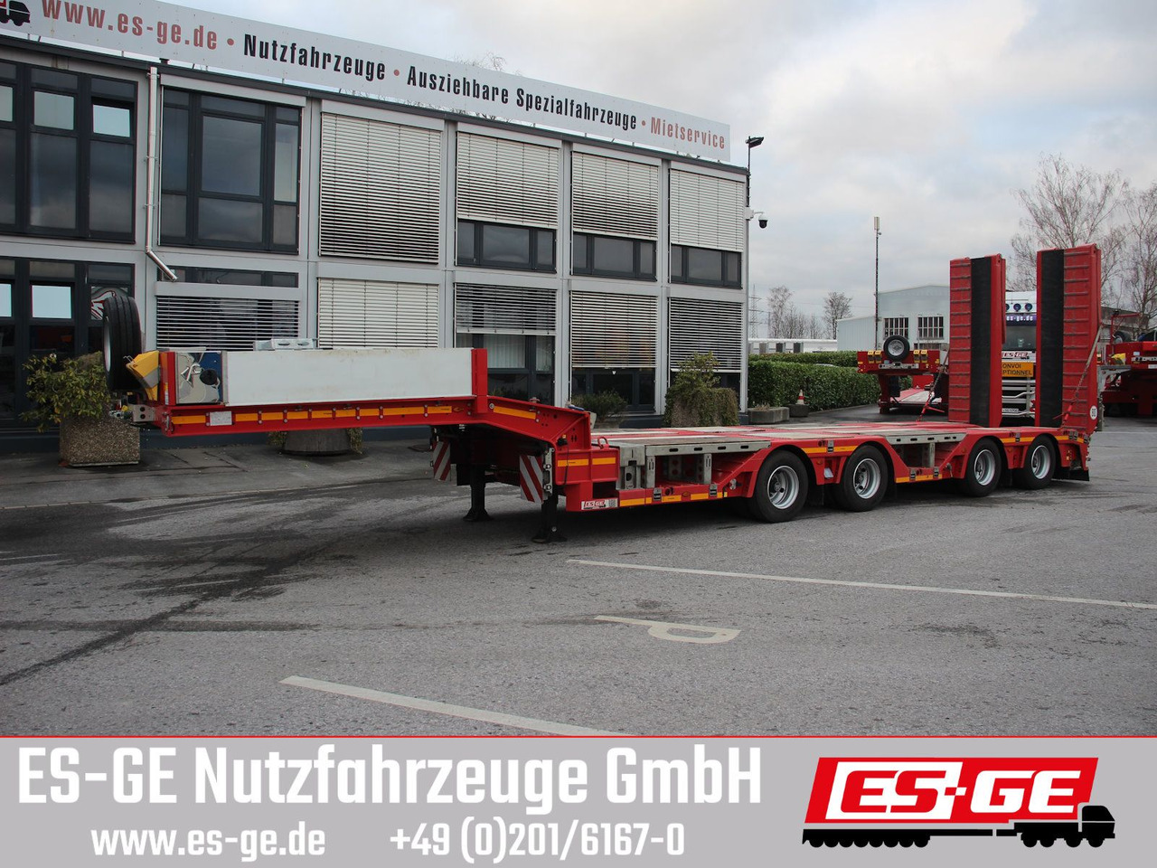 Low loader semi-trailer Faymonville Multimax Satteltieflader (2+2) - nachlaufgelenkt