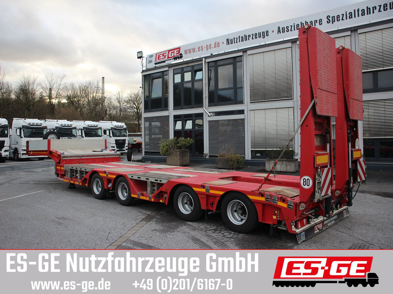Low loader semi-trailer Faymonville Multimax Satteltieflader (2+2) - nachlaufgelenkt