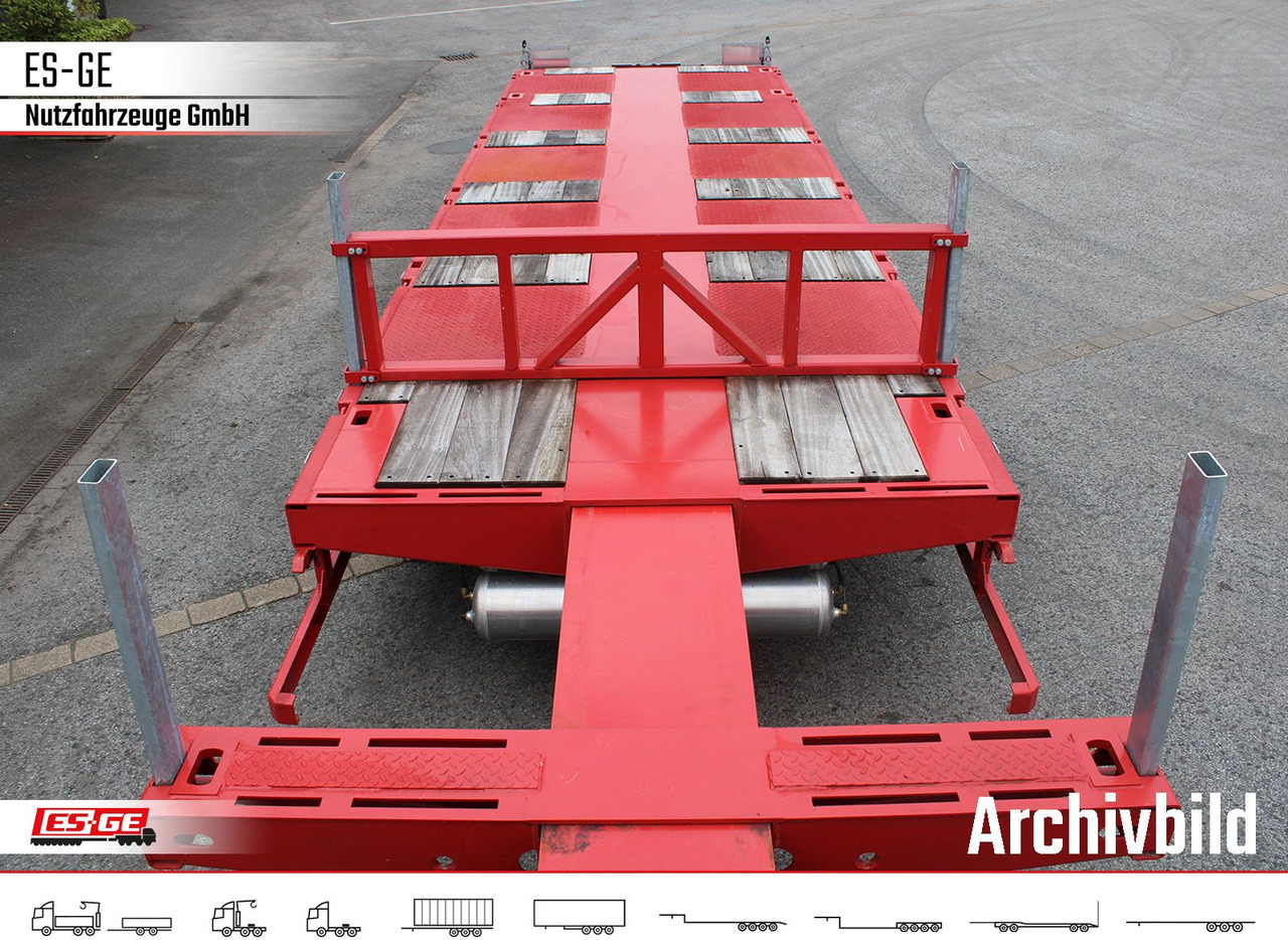 Low loader semi-trailer Faymonville Multimax Satteltieflader - hydr. gelenkt
