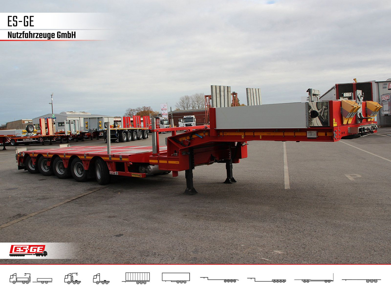 Low loader semi-trailer Faymonville Multimax Satteltieflader - hydr. gelenkt