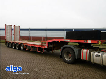 Low loader semi-trailer Goldhofer STZ-L5-52/80, 5-achser, Rampen, Lift, gelenkt