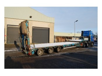 Goldhofer low loader 3 axle - Low loader semi-trailer