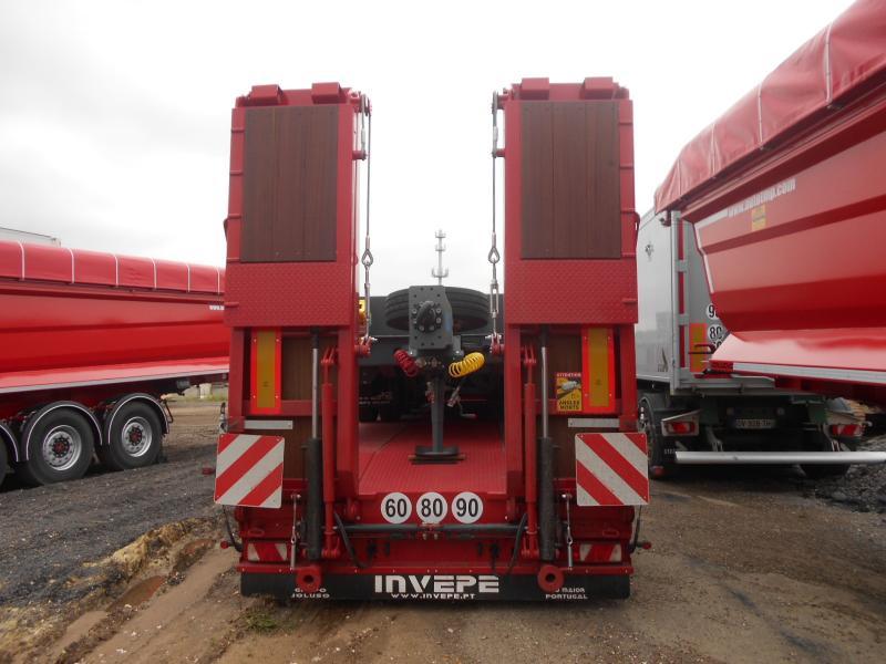 Low loader semi-trailer Invepe