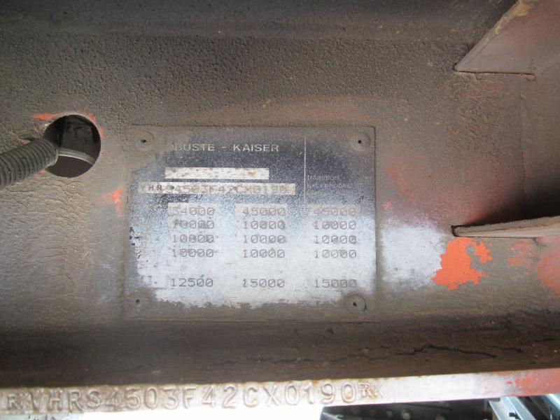 Low loader semi-trailer Kaiser