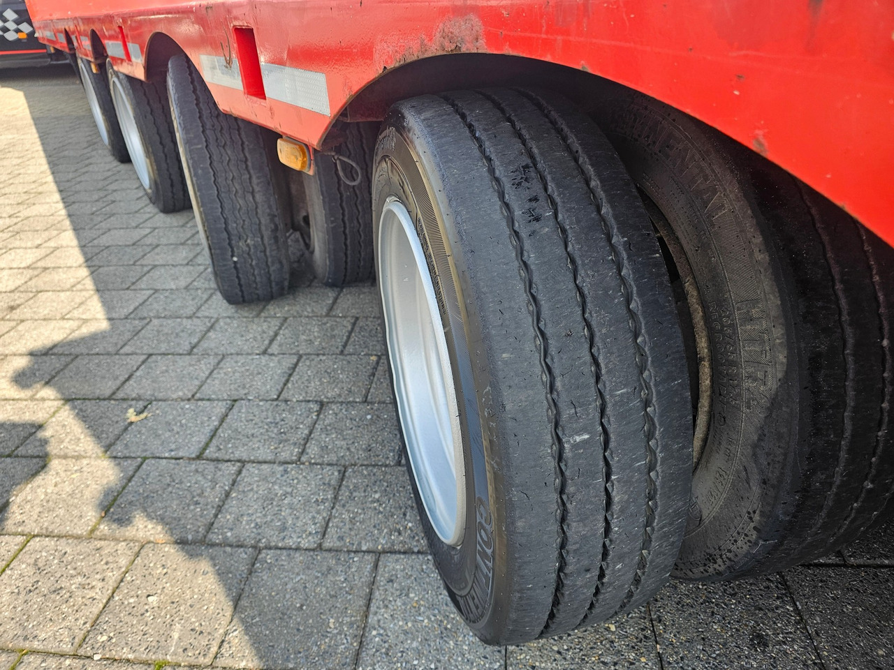 Low loader semi-trailer Kel-berg E50 S4 Telescopic