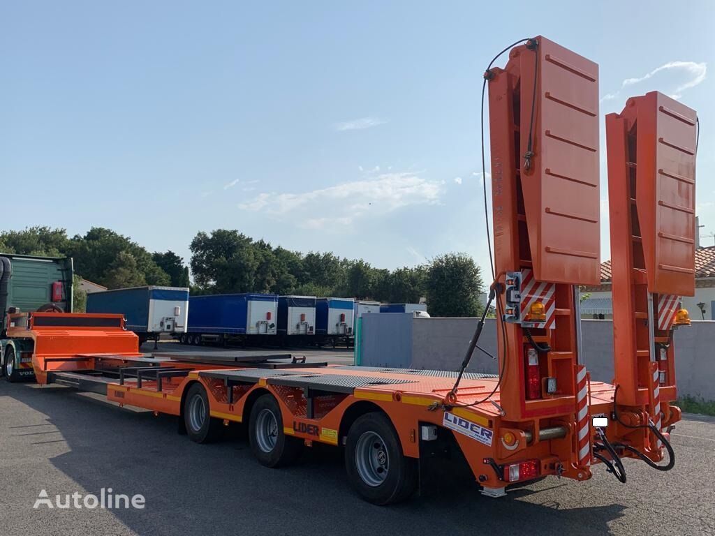 Low loader semi-trailer LIDER 2022 YEAR NEW LOWBED TRAILER FOR SALE (MANUFACTURER COMPANY): picture 5