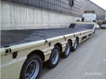Low loader semi-trailer LIDER 2022 model 150 Tons capacity Lowbed semi trailer: picture 2