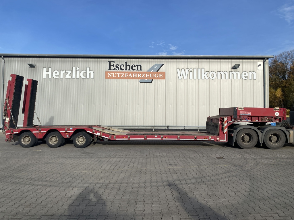 Low loader semi-trailer Langendorf