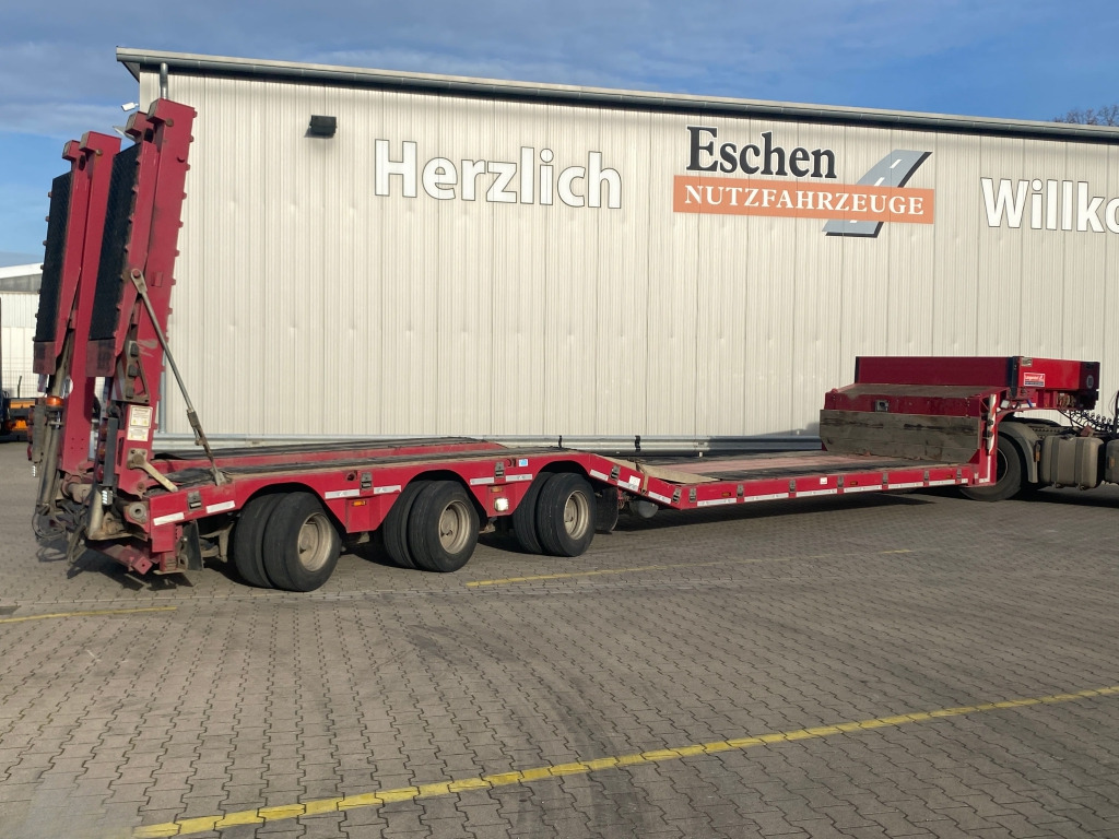 Low loader semi-trailer Langendorf