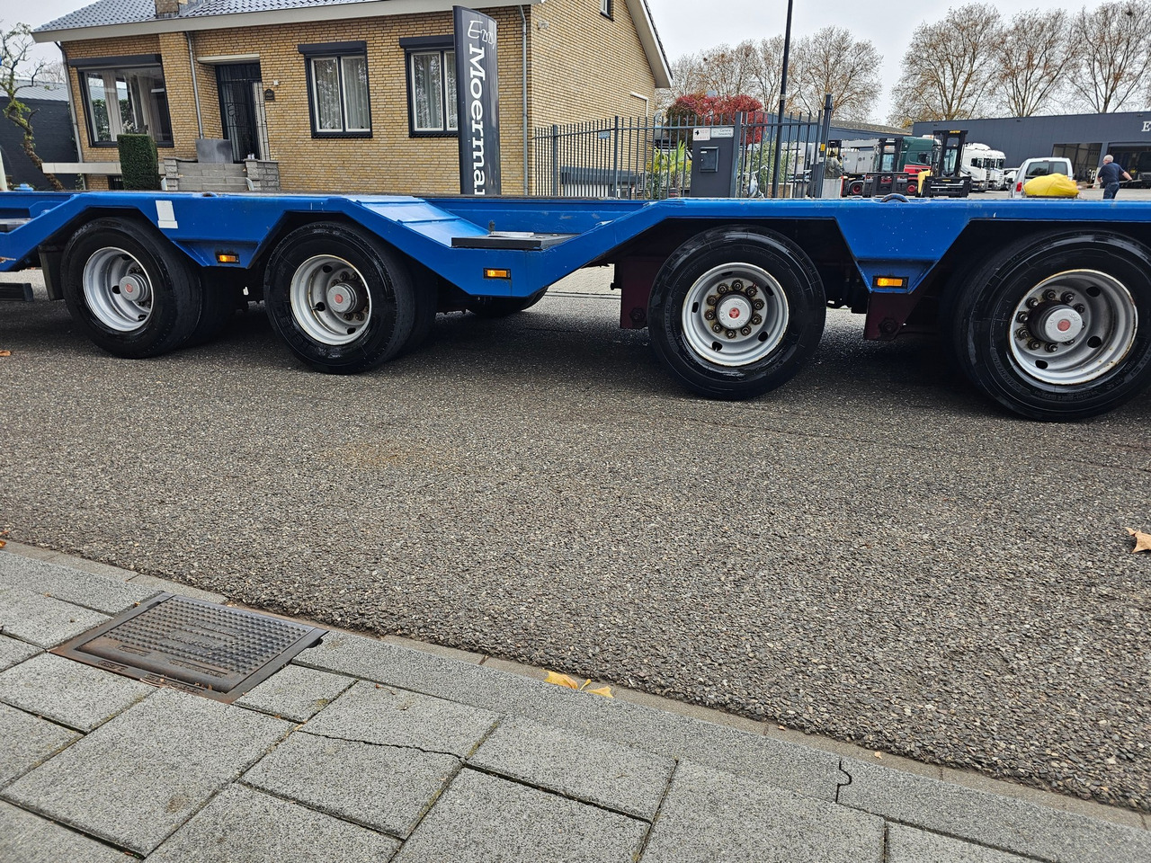 Low loader semi-trailer Langendorf SATUE 40-48
