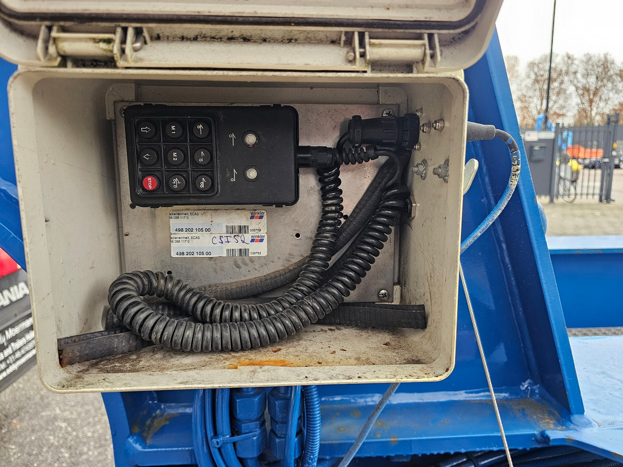 Low loader semi-trailer Langendorf SATUE 40-48