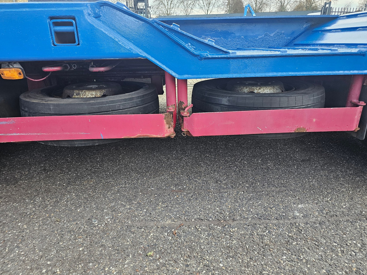 Low loader semi-trailer Langendorf SATUE 50/52