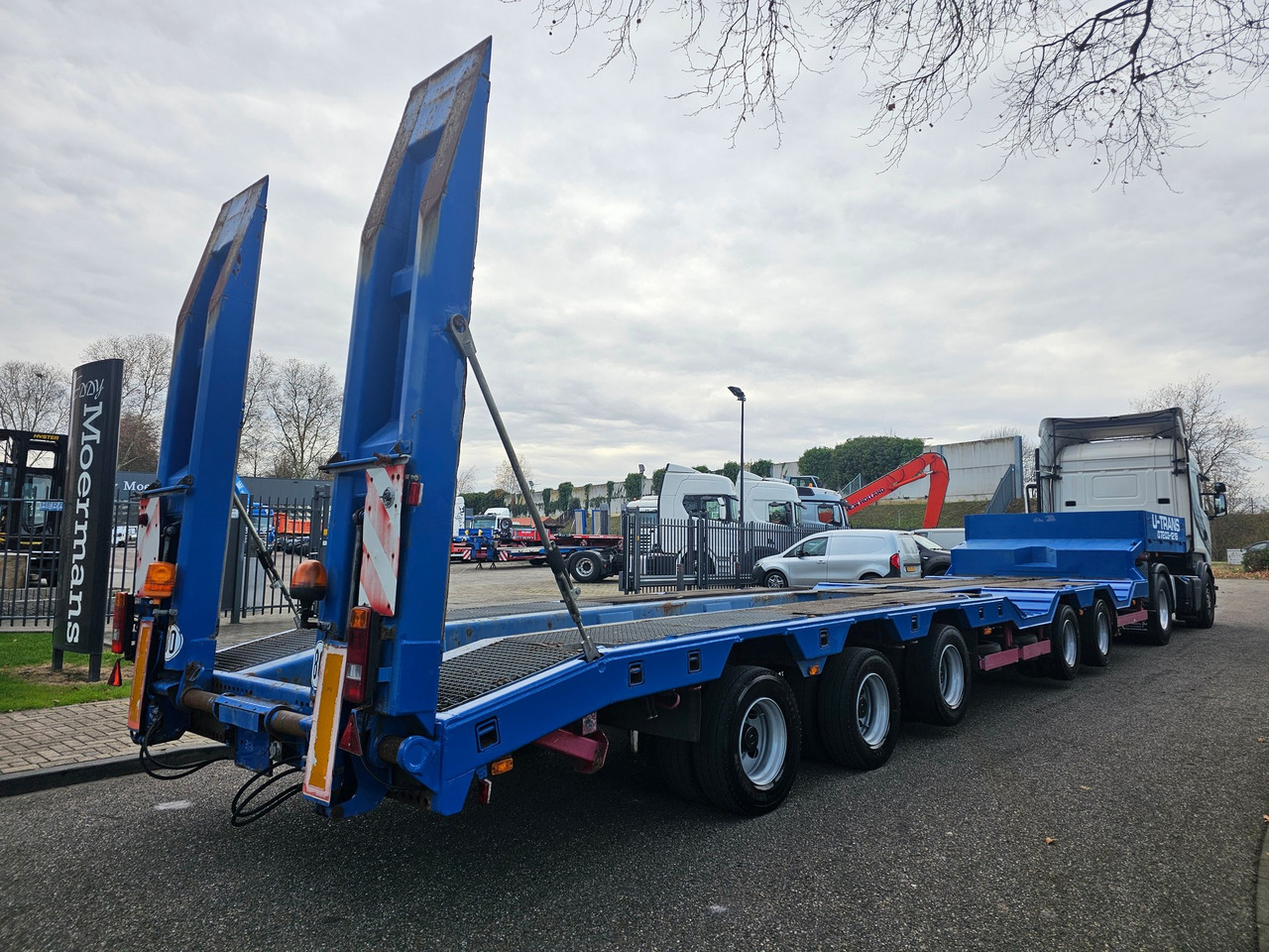 Low loader semi-trailer Langendorf SATUE 50/52