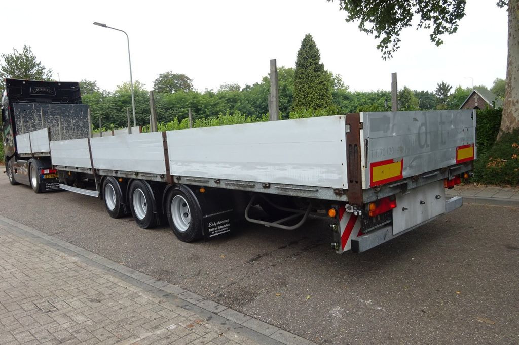 Low loader semi-trailer LeciTrailer E3 Semie Tieflader Mit Bordwände