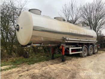 Tank semi-trailer for transportation of chemicals MAGYAR TERMO INOX 30 000 LITER 3 SECTION: picture 1