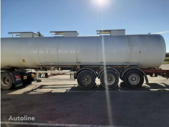 Tank semi-trailer for transportation of chemicals MAISONNEUVE 28000 liters TERMO: picture 1