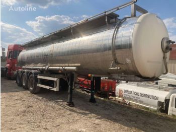 Tank semi-trailer for transportation of chemicals MAISONNEUVE Termo INOX ADR: picture 1