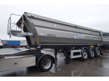 New Tipper semi-trailer MEGA Stahlmulde,32cm³, Rollplane Mehrere Stück vorhanden: picture 1