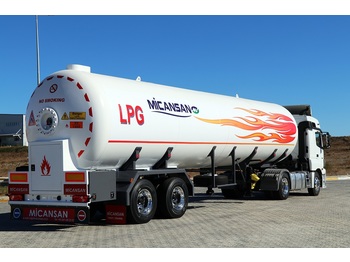 Tank semi-trailer for transportation of gas MICANSAN 45 TO 70 M3 2018: picture 1